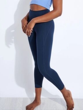 Girlfriend Collective Navy Blue Leggings Medium